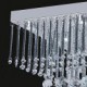 12W Artistic LED Ceiling Light in Crystal Beaded Design