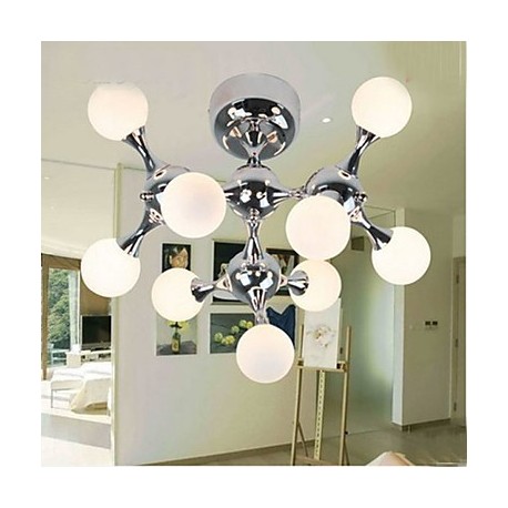 Art Glass Ball Dining Room Lamp