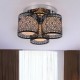 Max 60W Modern/Contemporary Painting Metal Flush Mount Bedroom / Dining Room / Kitchen