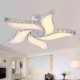 30W Modern/Contemporary Crystal / LED Metal Flush Mount Living Room