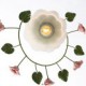 Valentine'S Day The Rose Garden Flowers And Plants Absorb Dome Light Lamp Led