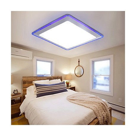 Flush Mount LED Modern/Contemporary Living/Bed/Kitchen/Bath/Study/Office/Kids/Garage Metal