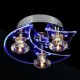 Chandelier Modern LED Crystal Living 3 Lights