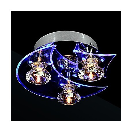 Chandelier Modern LED Crystal Living 3 Lights