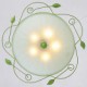 Valentine'S Day Garden Flowers And Plants Absorb Dome Light Lamp Led