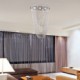 Max 50W Modern/Contemporary Crystal / Bulb Included Chrome Chandeliers / Flush Mount Living Room / Bedroom / Hallway