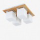 Flush Mount Mini Style Modern/Contemporary Living Room / Bedroom / Kitchen / Study Room/Kids Room Wood/Bamboo