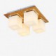 Flush Mount Mini Style Modern/Contemporary Living Room / Bedroom / Kitchen / Study Room/Kids Room Wood/Bamboo