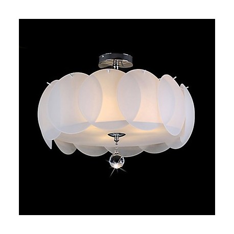 3 Light Glass Chandelier/ Modern Pendant Light/ Dinning Room, Living Room, Family Room, Bedroom