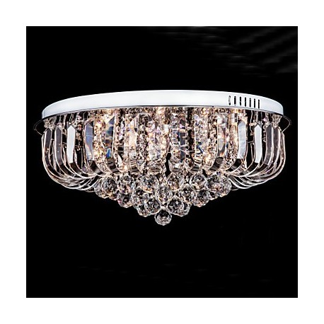 Flush Mount Crystal Traditional/Classic Living Room/Bedroom/Kids Room/Entry/Hallway Metal