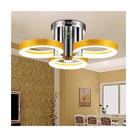 18 Modern/Contemporary / Traditional/Classic LED / Bulb Included Chrome Metal Chandeliers Living Room / Bedroom / Study Room/Off