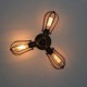 MAX 40W Traditional/Classic / Vintage Mini Style / Bulb Included Painting Metal Flush MountLiving Room / Bedroom / Dining Room /