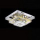 LED Crystal Ceiling Lamps Flush Mount Clear or Amber K9 for Indoor CE