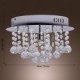 Max20W Modern/Contemporary Crystal Chrome Metal Flush Mount Bedroom