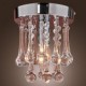 Max 60W Modern/Contemporary Crystal / Mini Style Chrome Flush Mount Living Room / Bedroom / Dining Room / Hallway