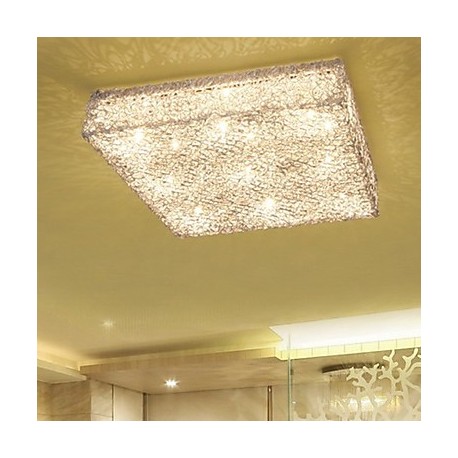 Flush Mount Lights LED subsection control light source Crystal Metal Fashion Modern Classic