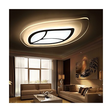 25W Modern/Contemporary LED Metal Flush Mount Living Room / Bedroom / Dining Room / Study Room/Office