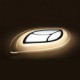 25W Modern/Contemporary LED Metal Flush Mount Living Room / Bedroom / Dining Room / Study Room/Office