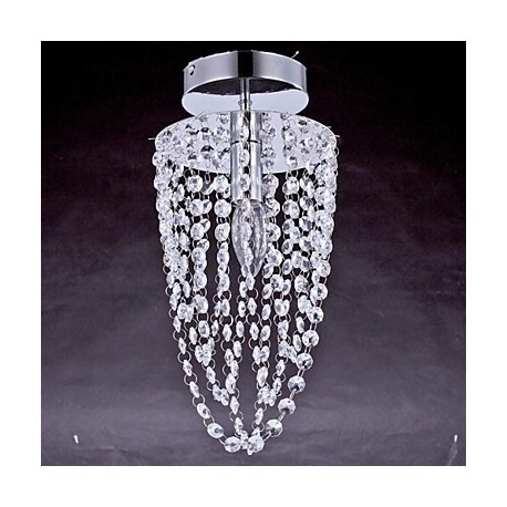 Ceiling Lamps , 1 Light , Crystal Artistic Stainless Steel Plating