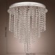 Max 10W Modern/Contemporary Crystal / Mini Style Electroplated Metal Flush Mount Living Room / Bedroom