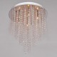 Max 10W Modern/Contemporary Crystal / Mini Style Electroplated Metal Flush Mount Living Room / Bedroom