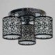 Max 60W Modern/Contemporary Painting Metal Flush Mount Living Room / Bedroom / Dining Room