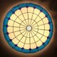 E27 220V 30*9CM 3-5銕uropean Rural Creative Arts Stained Glass Absorb Dome Lamp Led Light