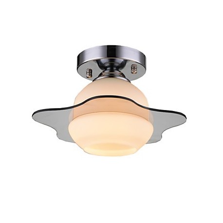 Modern Ceiling Light Flush Mount 1 Light E26 E27/Contemporary Bedroom / Hallway Metal