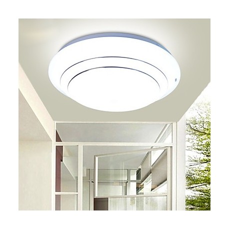 30CM Contemporary And Contracted 5730 Chip Round Button To Absorb Dome Light LED Lamp