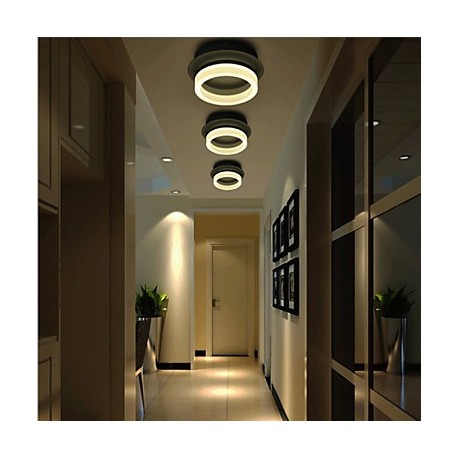 8W Flush Mount LED Modern/Contemporary Bedroom / Dining Room / Kitchen / Hallway Metal