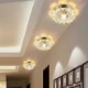 10*6CM Crystal Ceiling Lamp Spotlight LED SMD 3W Creative Lamp Tube Light Colorful Color Dome Light