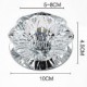 10*6CM Crystal Ceiling Lamp Spotlight LED SMD 3W Creative Lamp Tube Light Colorful Color Dome Light