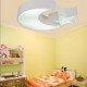 Flush Mount LED Modern Contracted Star and Moon Pattern Living Room /Bedroom /Kids Room / Hallway Metal