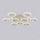 Warm white Hot Selling Led Circle Pendant Lighting For Shopping Mall