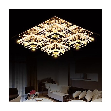 Flush Mounted/LED Crystal/Modern/Contemporary Living/Bed/Study/Office/Kids/Entry/Hallway