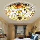 The Mediterranean Sea Shells Absorb Dome Light Rural Bedroom Chimney 60 Cm In Diameter