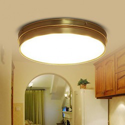 Flush Mount LED Traditional/Classic Living Room / Bedroom / Dining Room / Study Room/Office Metal