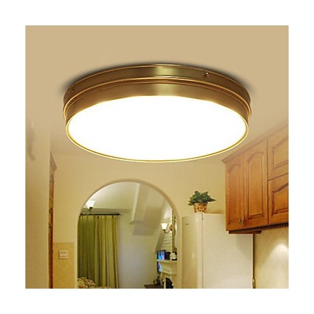 Flush Mount LED Traditional/Classic Living Room / Bedroom / Dining Room / Study Room/Office Metal