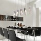 Max 10W Modern/Contemporary / Island Crystal / Bulb Included Chrome Metal Pendant Lights Dining Room