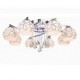 Chandelier Modern Crystal Living 8 lights