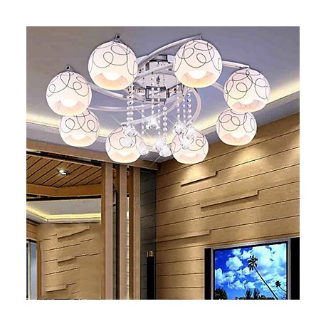 Flush Mount LED Modern/Contemporary Living Room / Bedroom / Dining Room / Study Room/Office Metal