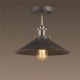 Max 60W Vintage Mini Edison Ceiling Light 1-Light,Dining Room / Study Room/Office / Hallway Metal Flush Mount