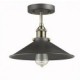 Max 60W Vintage Mini Edison Ceiling Light 1-Light,Dining Room / Study Room/Office / Hallway Metal Flush Mount