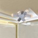 Modern Ceiling light with 6 Lights in Chic Design