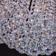 Flush Mount Crystal Modern/Contemporary Living Room/Bedroom/Dining Room/Study Room/Office Metal