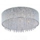 Crystal Flush Mount with 10 Lights