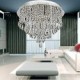 3W Modern/Contemporary Crystal Chrome Crystal Flush Mount Living Room / Bedroom / Dining Room / Study Room/Office / Game Room