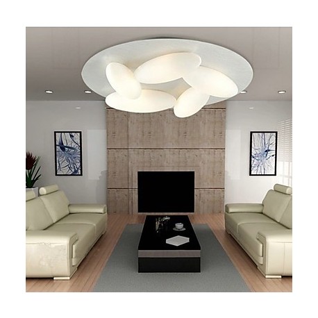 Modern Flush Mount with 5 Lights (G9 Bulb Base)