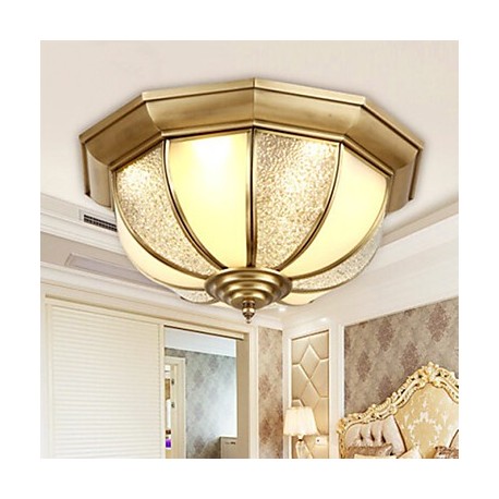 Flush Mount Crystal / LED Modern/Contemporary / Traditional/Classic Living Room / Bedroom / Dining Room Metal