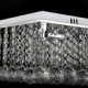 Modern/Contemporary Crystal Electroplated Metal Flush Mount Living Room / Bedroom / Dining Room